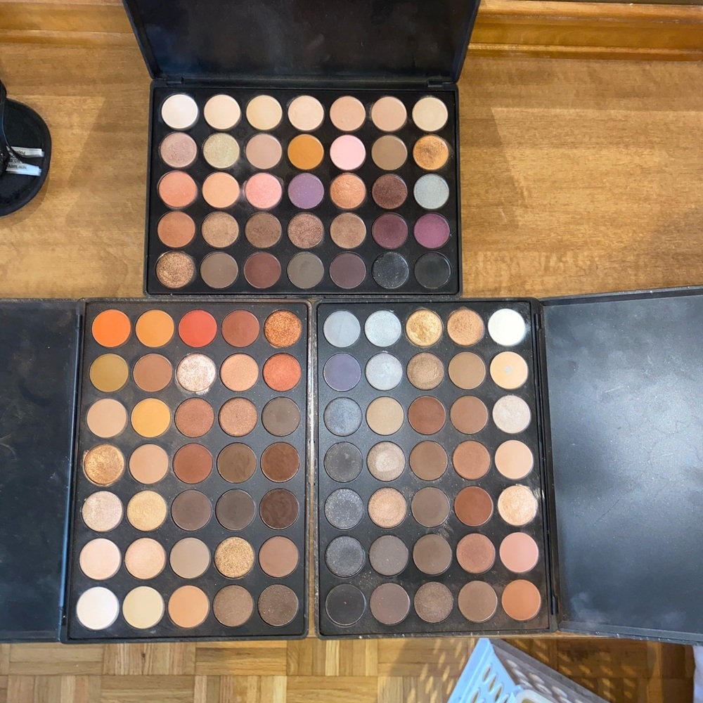 3 Morphe Eyeshadow Palettes
